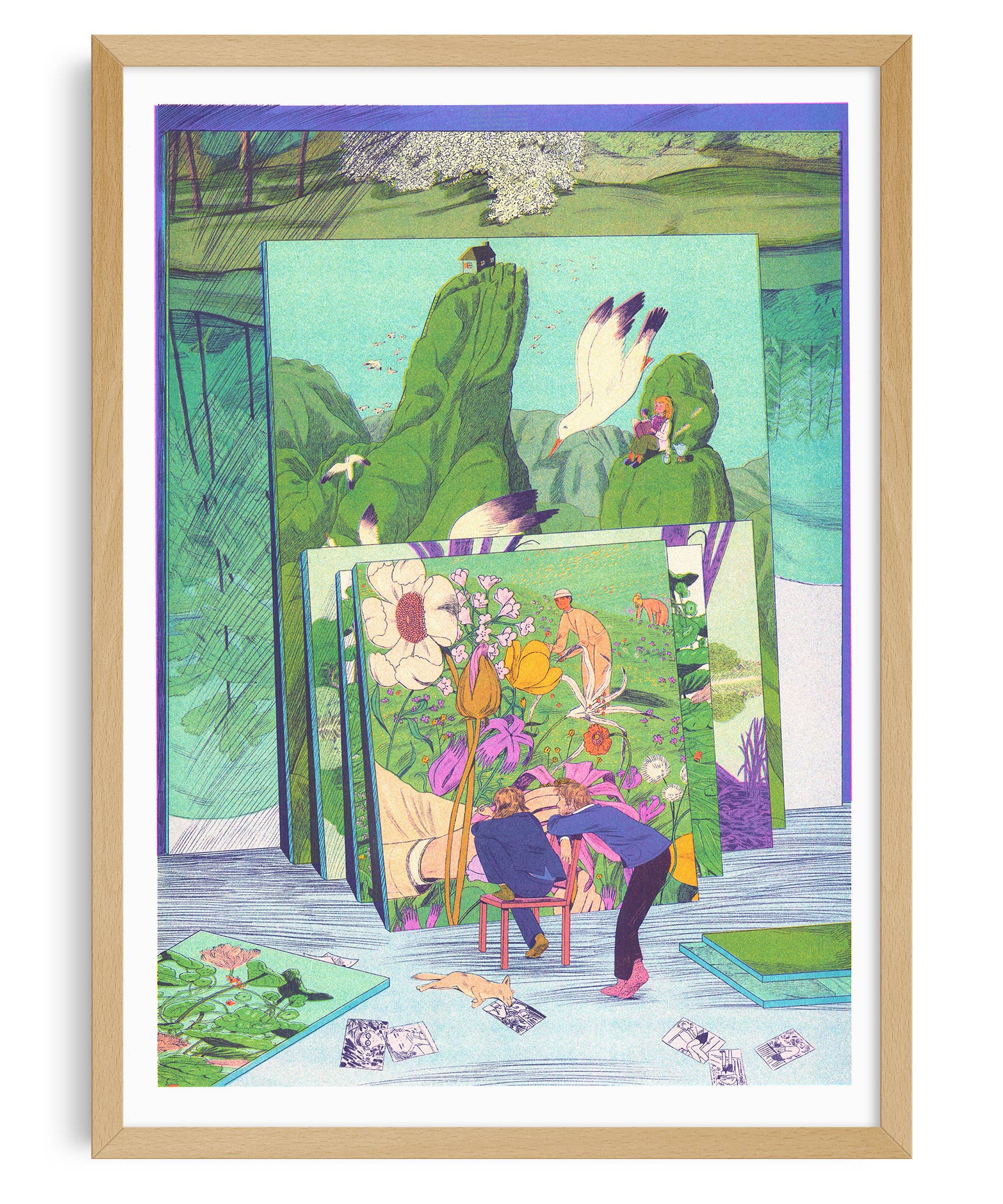 The Painter's Studio - Karlotta Freier