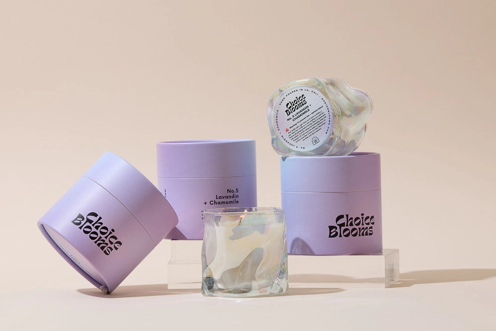 Choice Blooms Candle - No. 5 Lavandin + Chamomile Candle