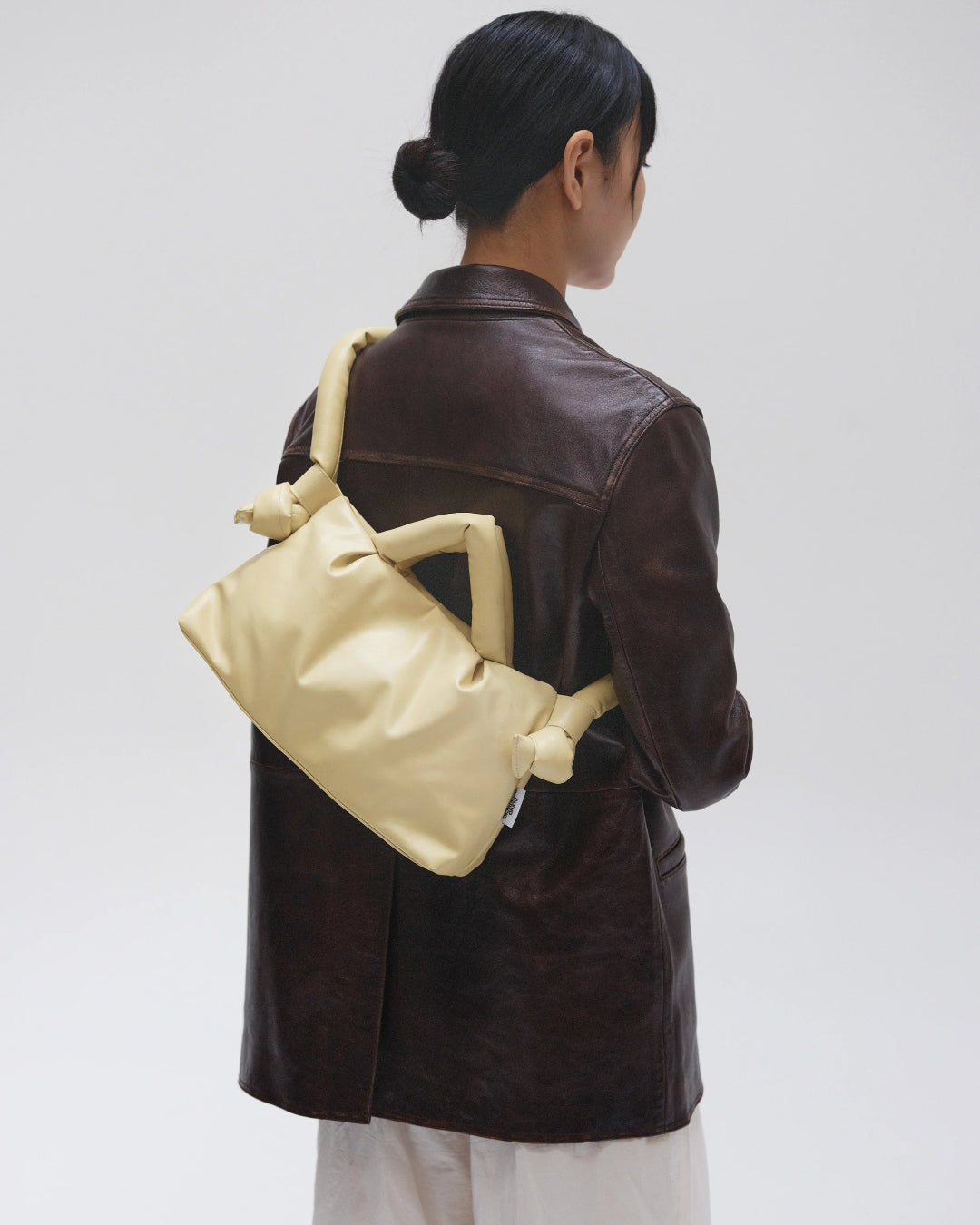 MiniOna Vegan Leather - Butter Yellow