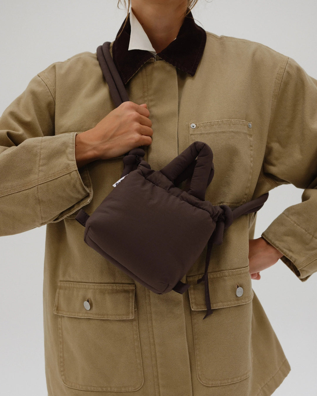 Micro Ona Soft Bag - Chocolate