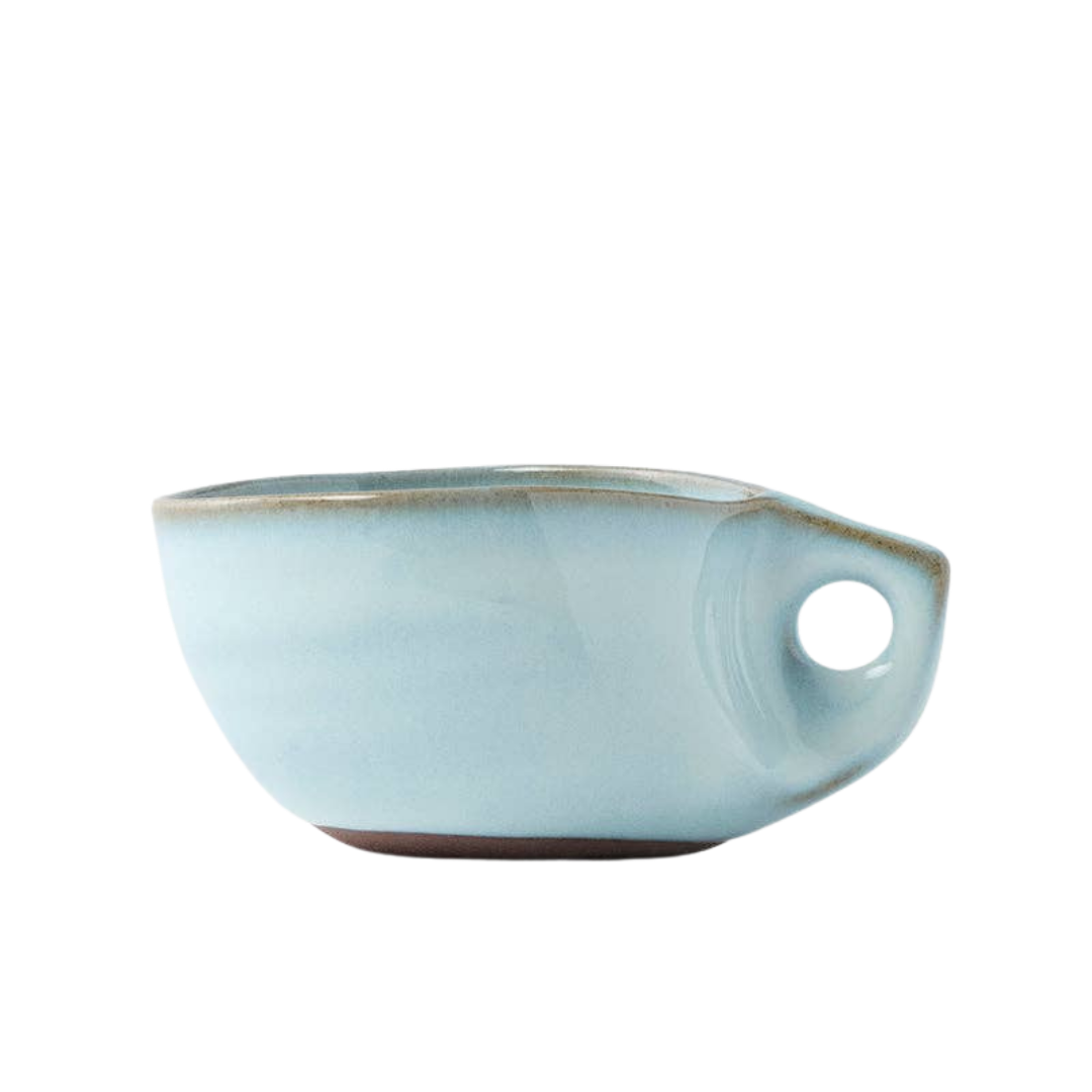 Arc Coffee Cup Cloud Blue Glaze