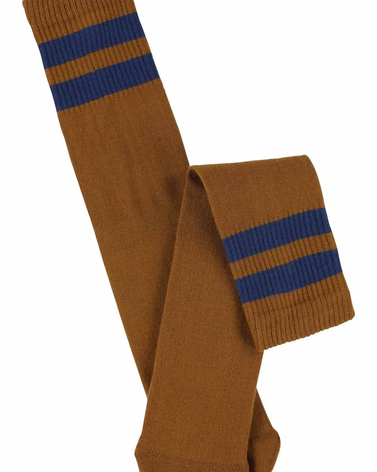 Unisex Tube Socks - Caramel Café / Blue Wing Teal