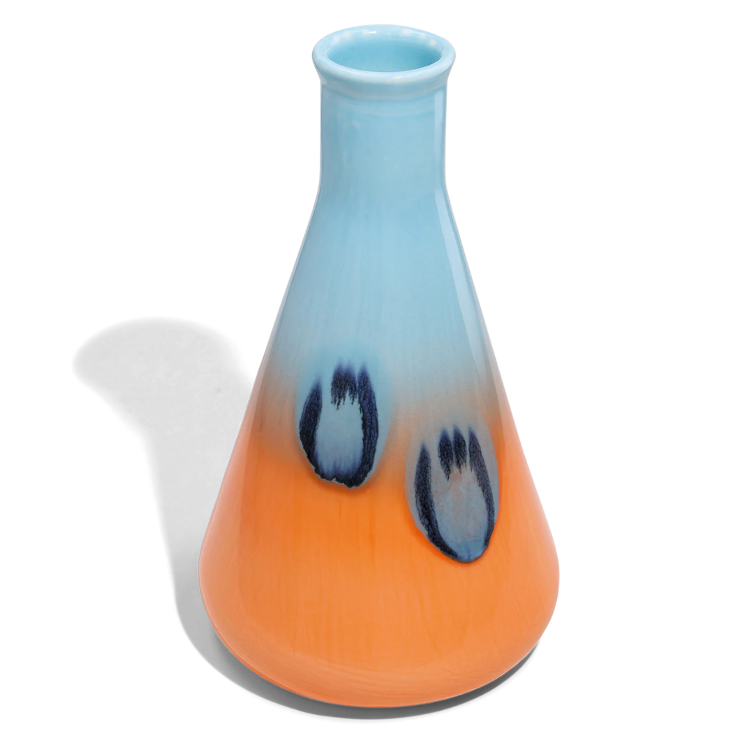Erlenmeyer Jug - Water Orange Gradient Smile
