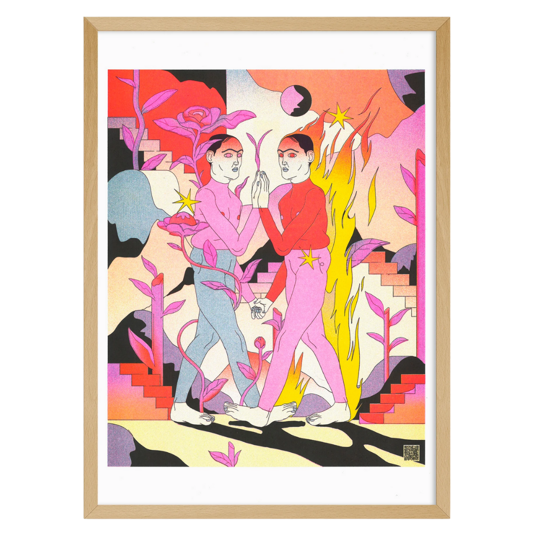 Wish You Were Here - Raman Djafari - Animated Poster