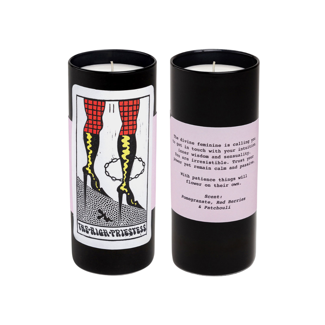 Tarot Candle - The High Priestess