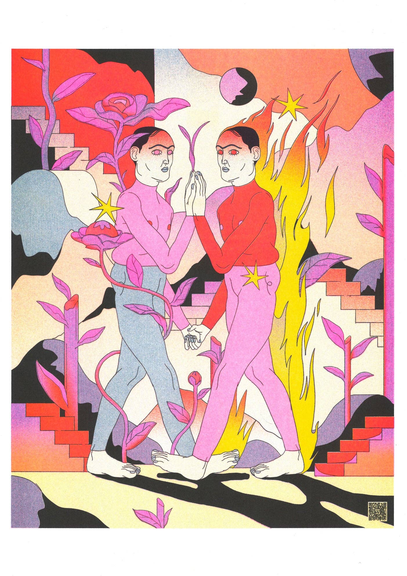 Wish You Were Here - Raman Djafari - Animated Poster