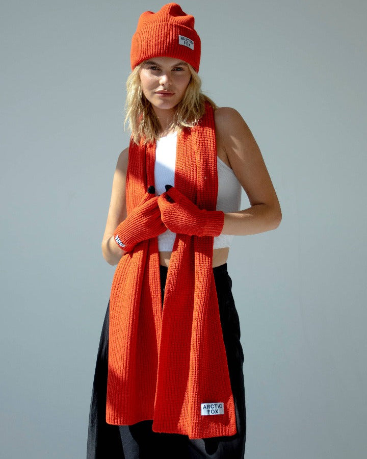 The Recycled Bottle Scarf - Coral