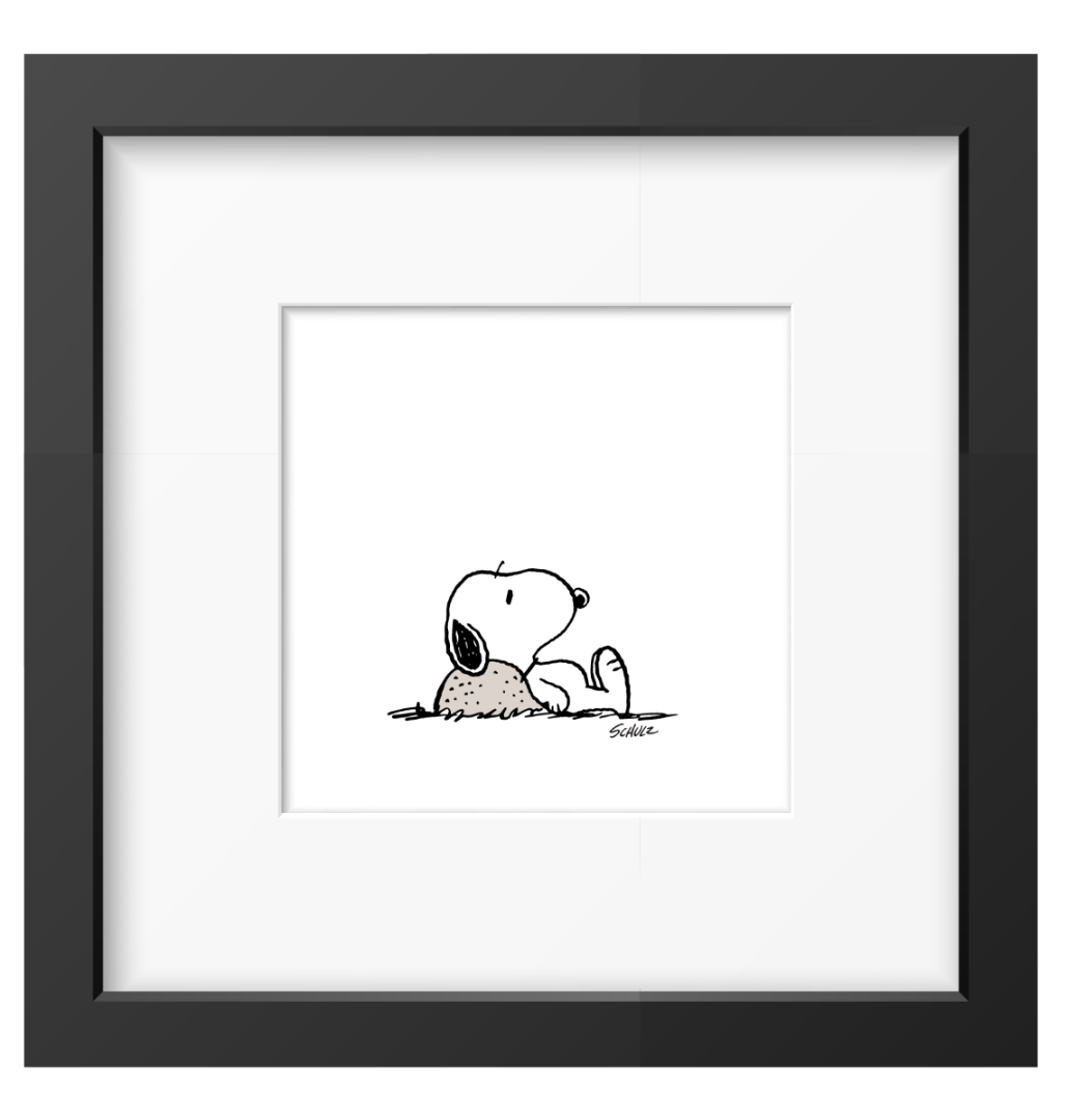 Peanuts Framed Print - Nope