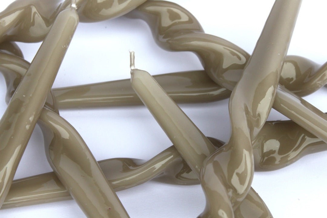 Twist Taper Candles - 3 Pack