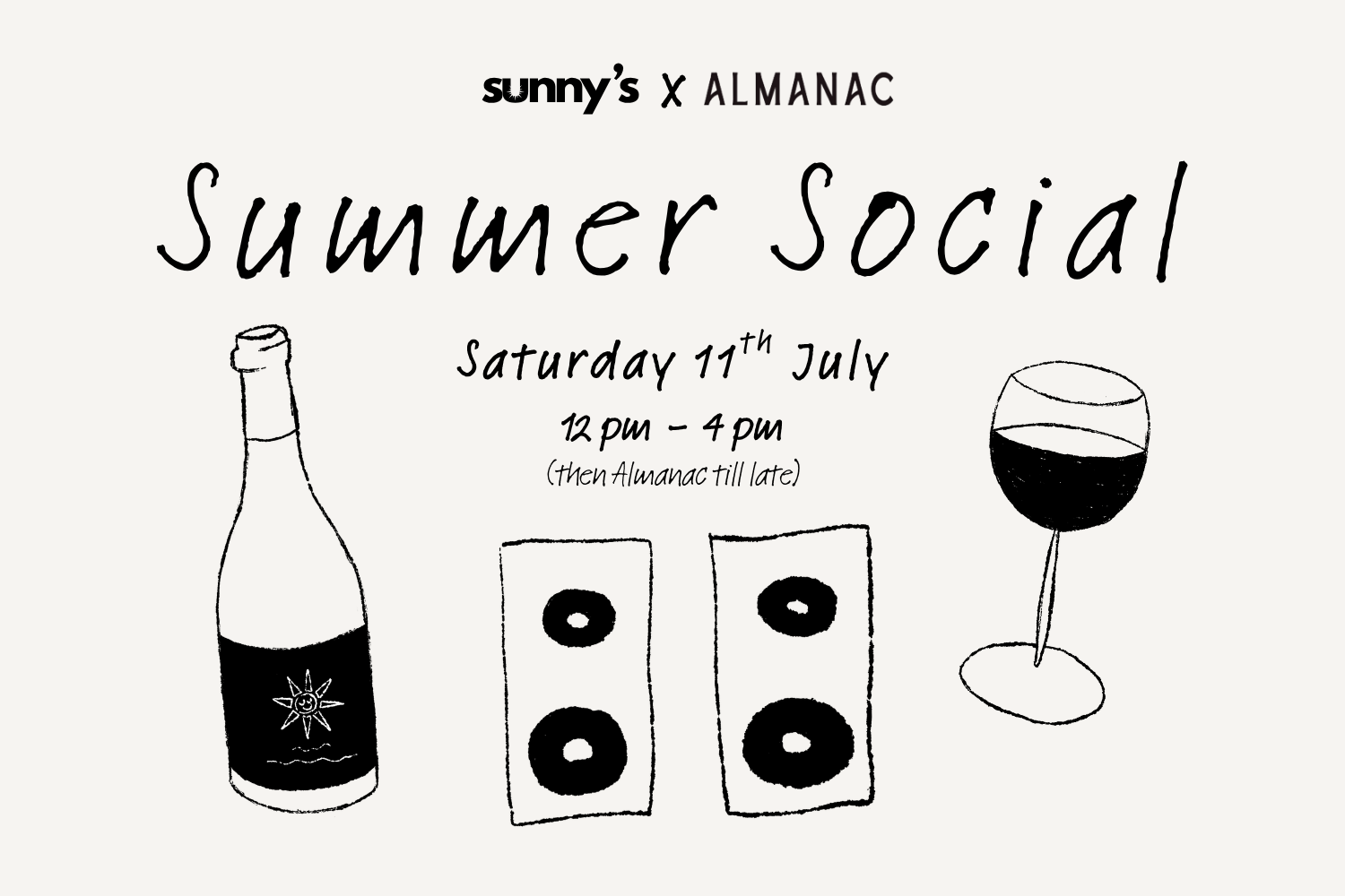 Sunny's x Almanac: Summer Social