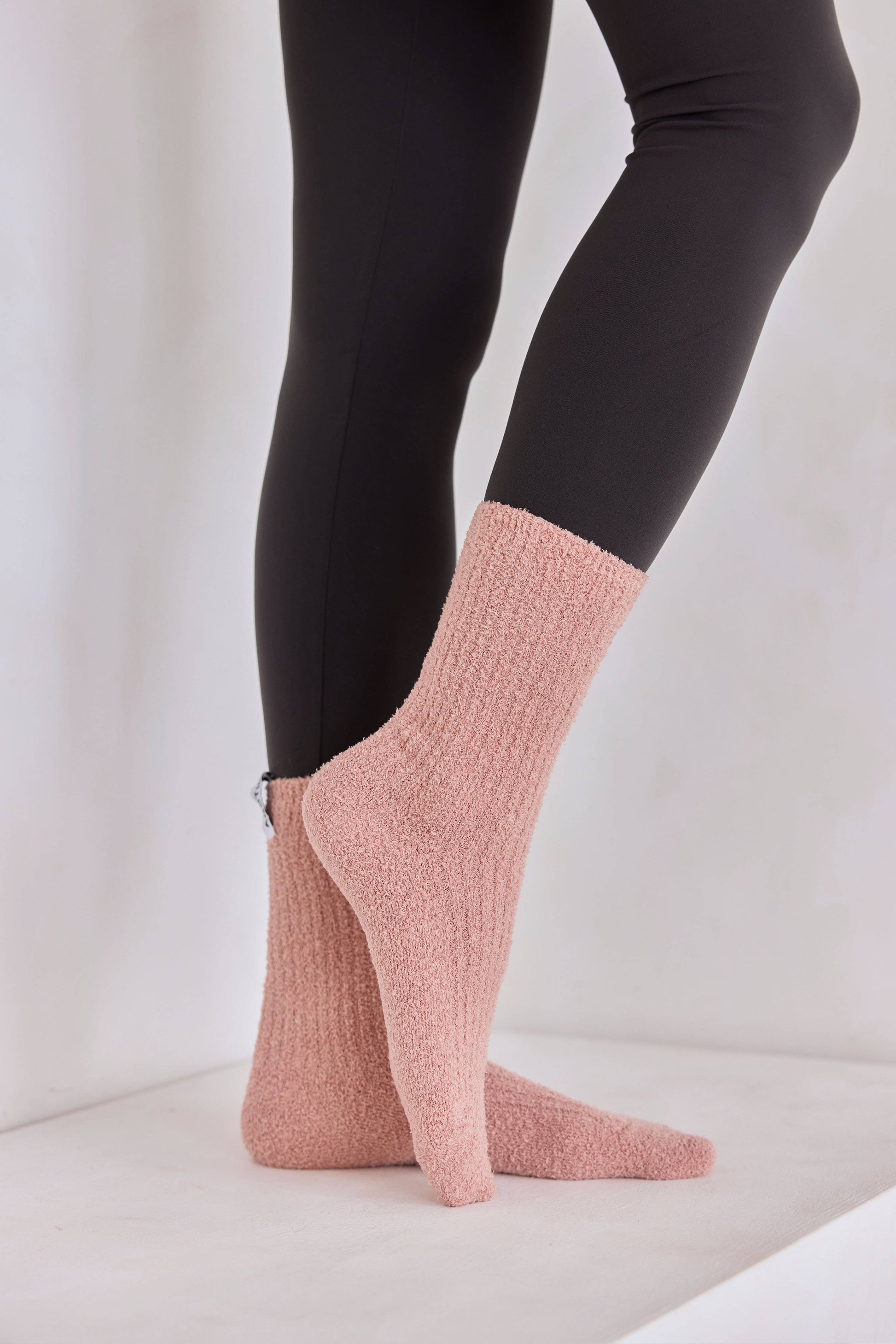 Cosy Socks - 100% Recycled - Muted Pink
