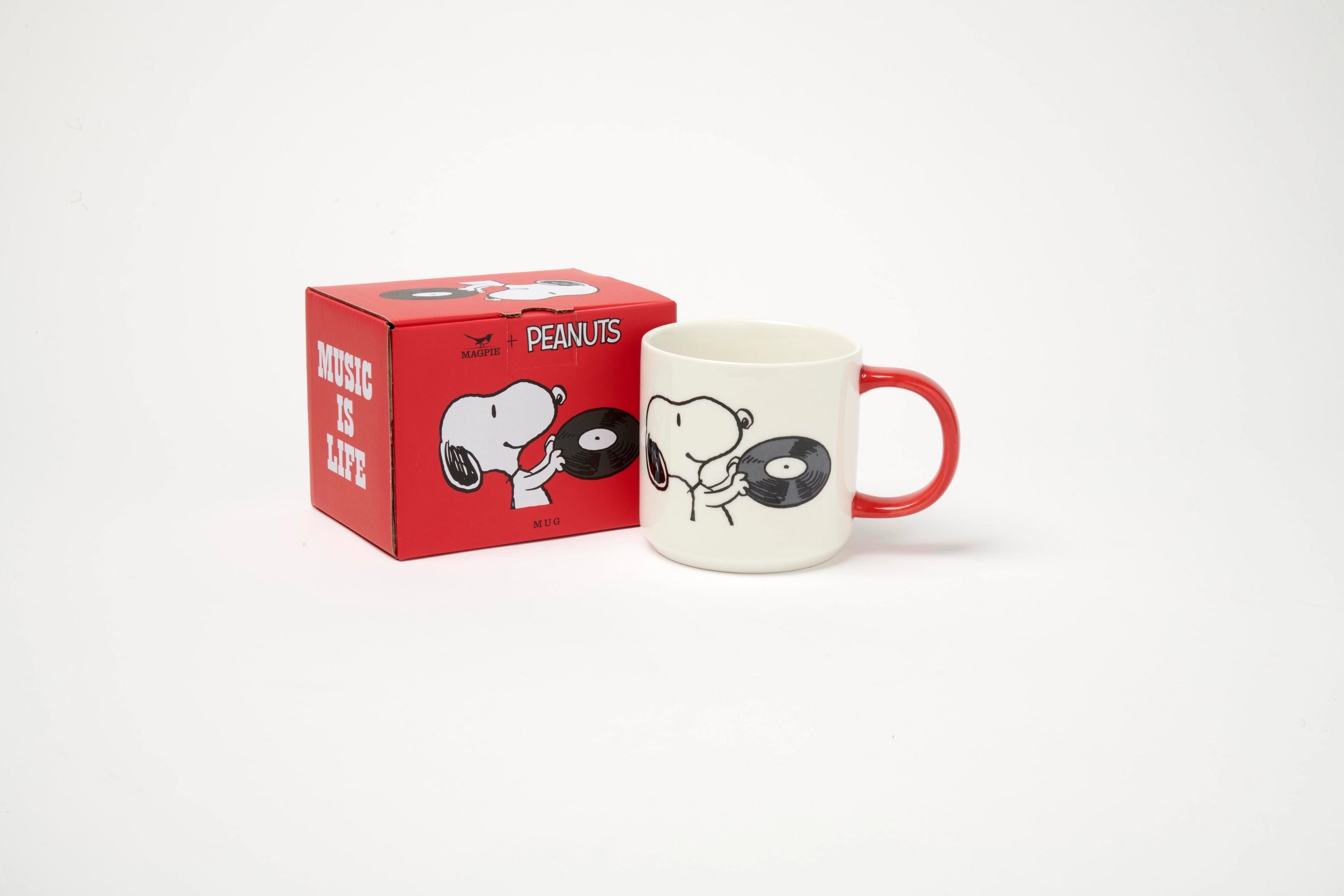 Peanuts Music Is Life Mug