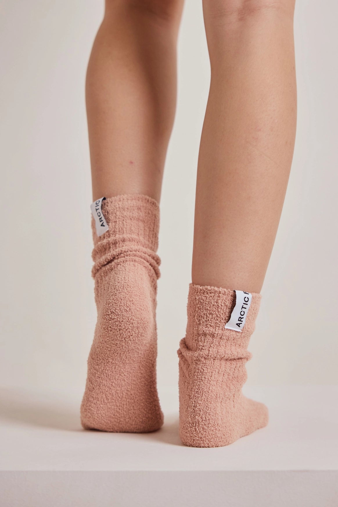 Cosy Socks - 100% Recycled - Muted Pink