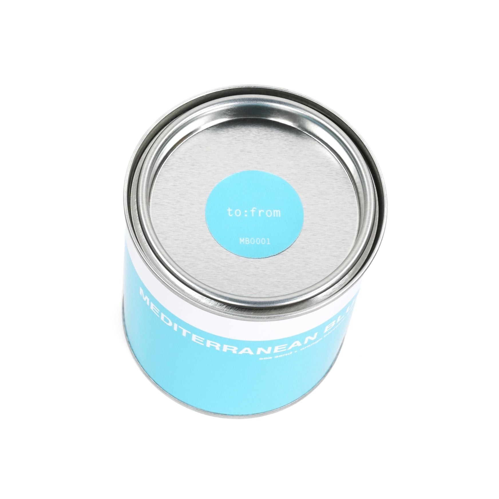 Paint Can Candles - Mediterranean Blue