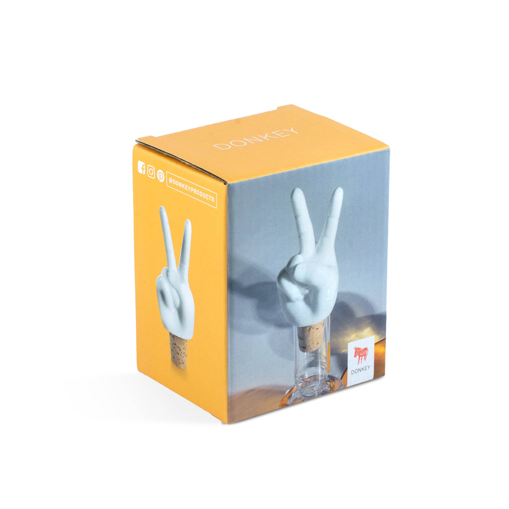 Bottle Sealer Peace Hands