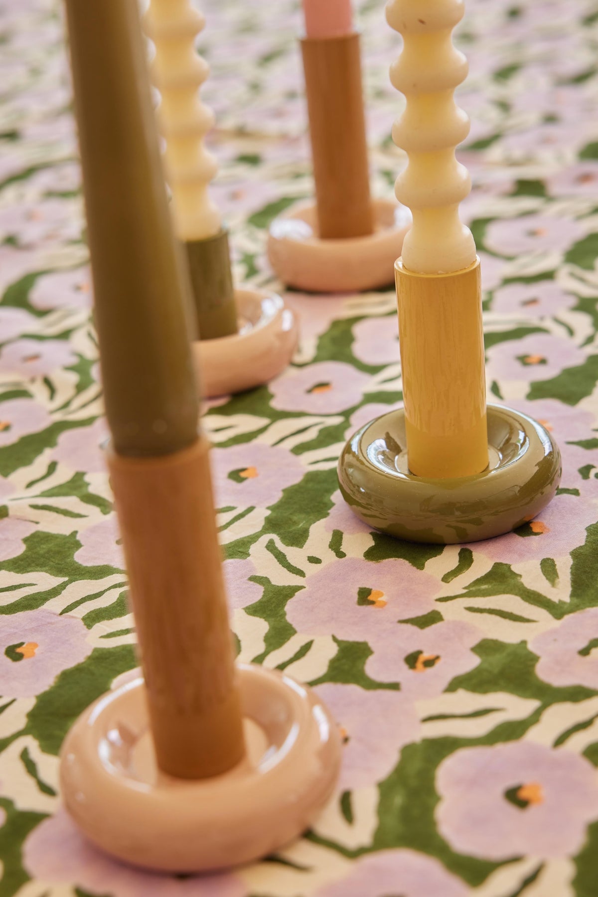 Donut Candle Holder M - Chamomile