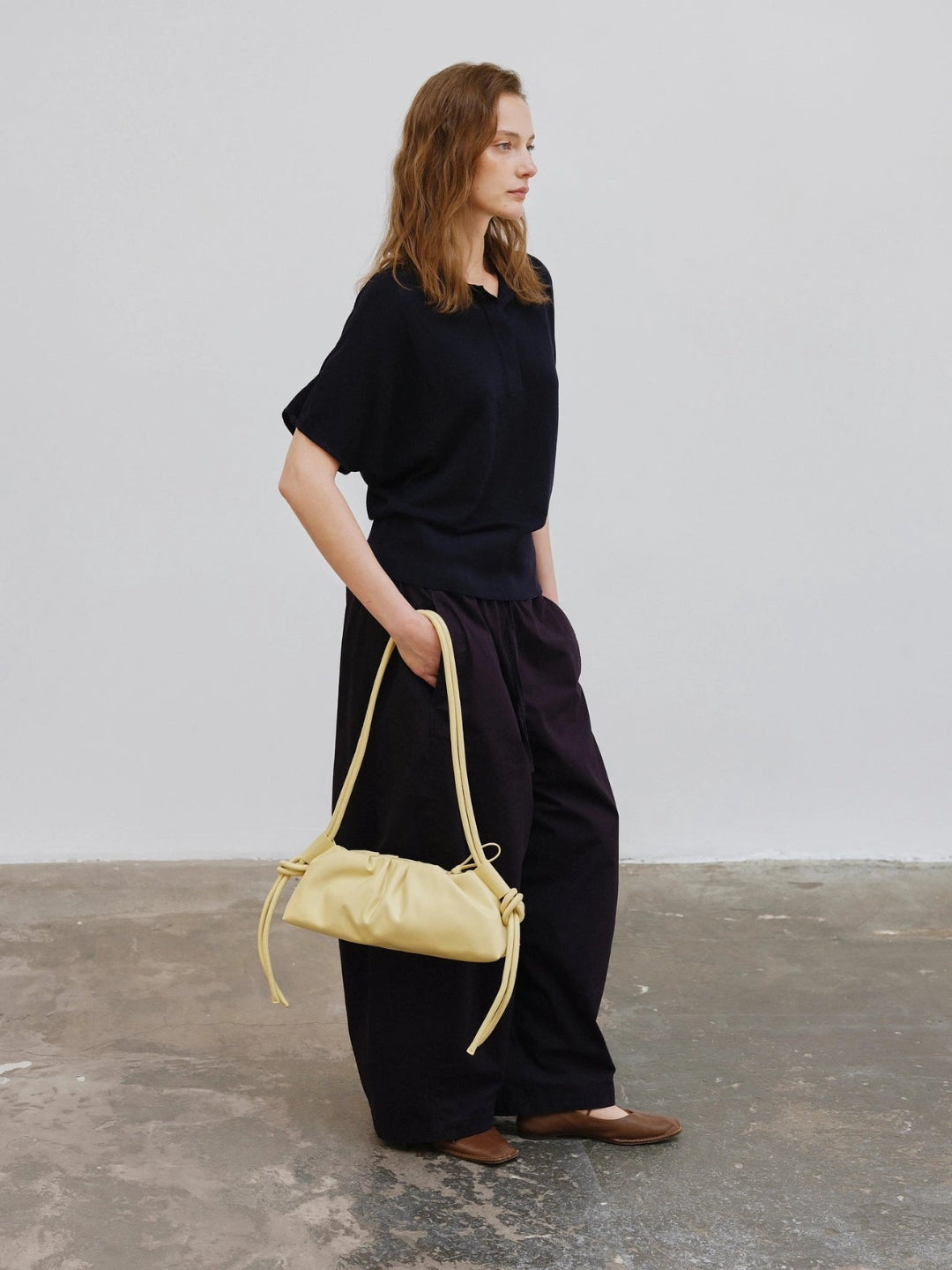 Dumpling Bag - Butter Yellow