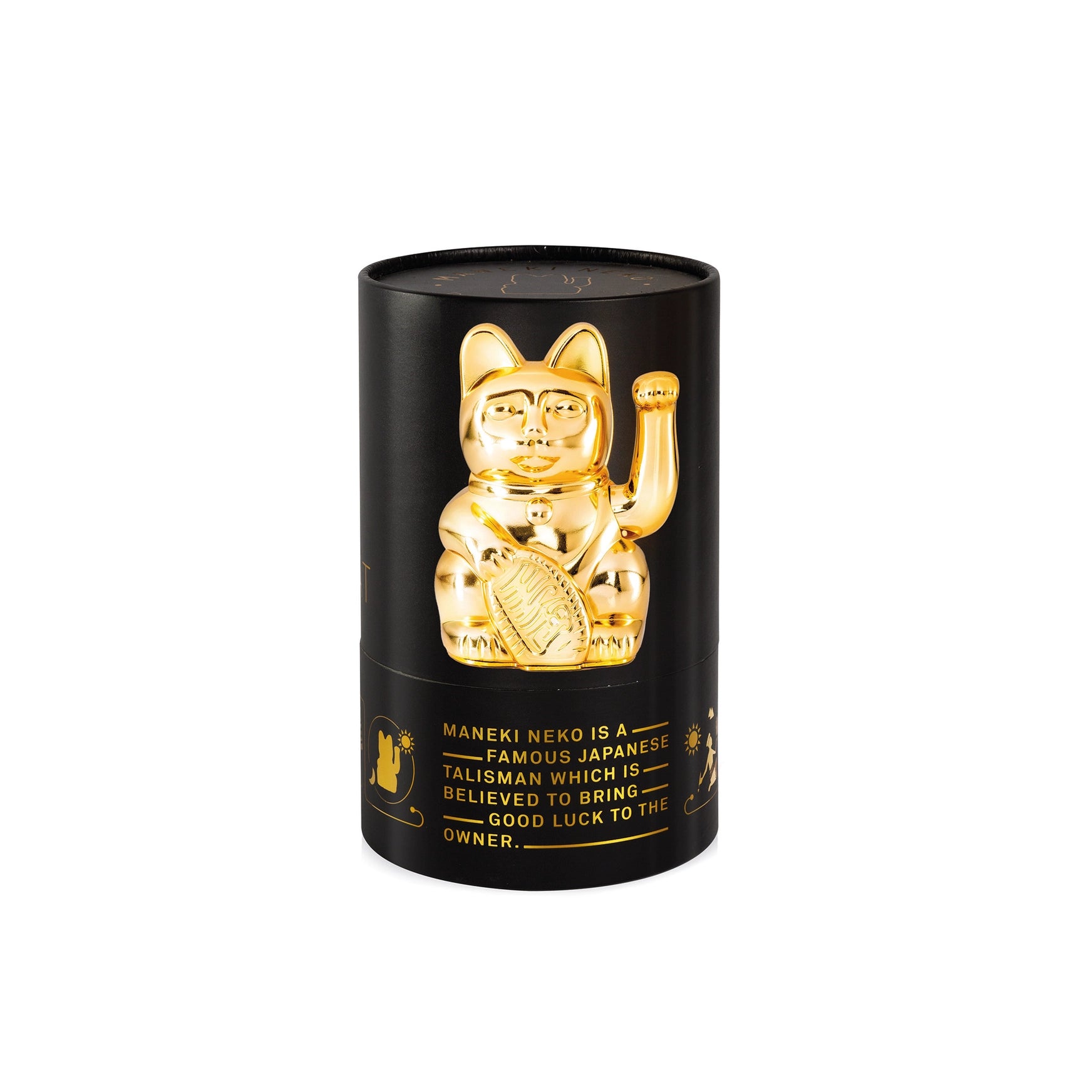 Lucky Cat | Maneki Neko - Shiny Gold