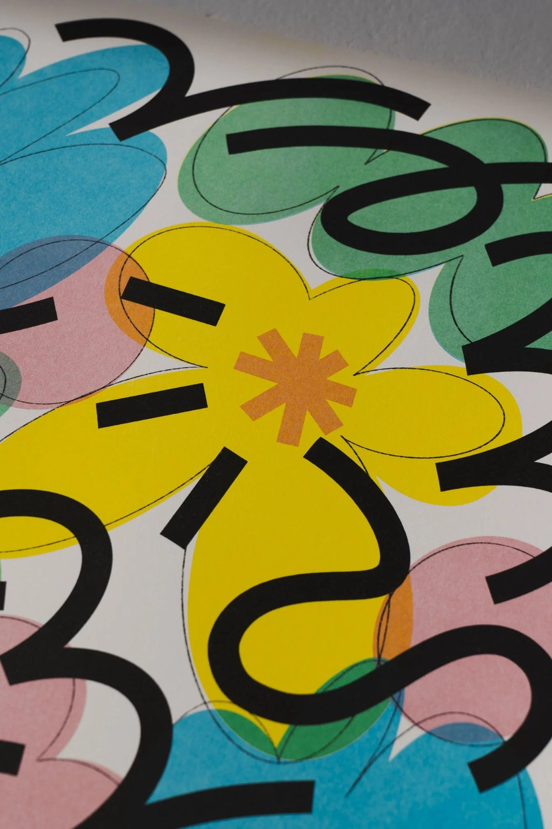 Garden - Risograph Print - A3