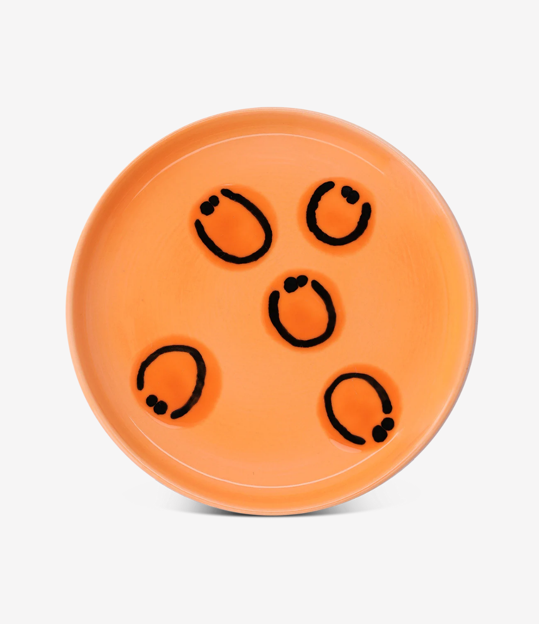 Baby Plate Kawaii - Orange Smile