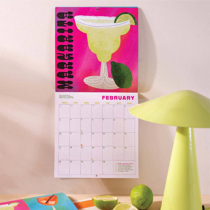 2025 Calendar - Cocktails