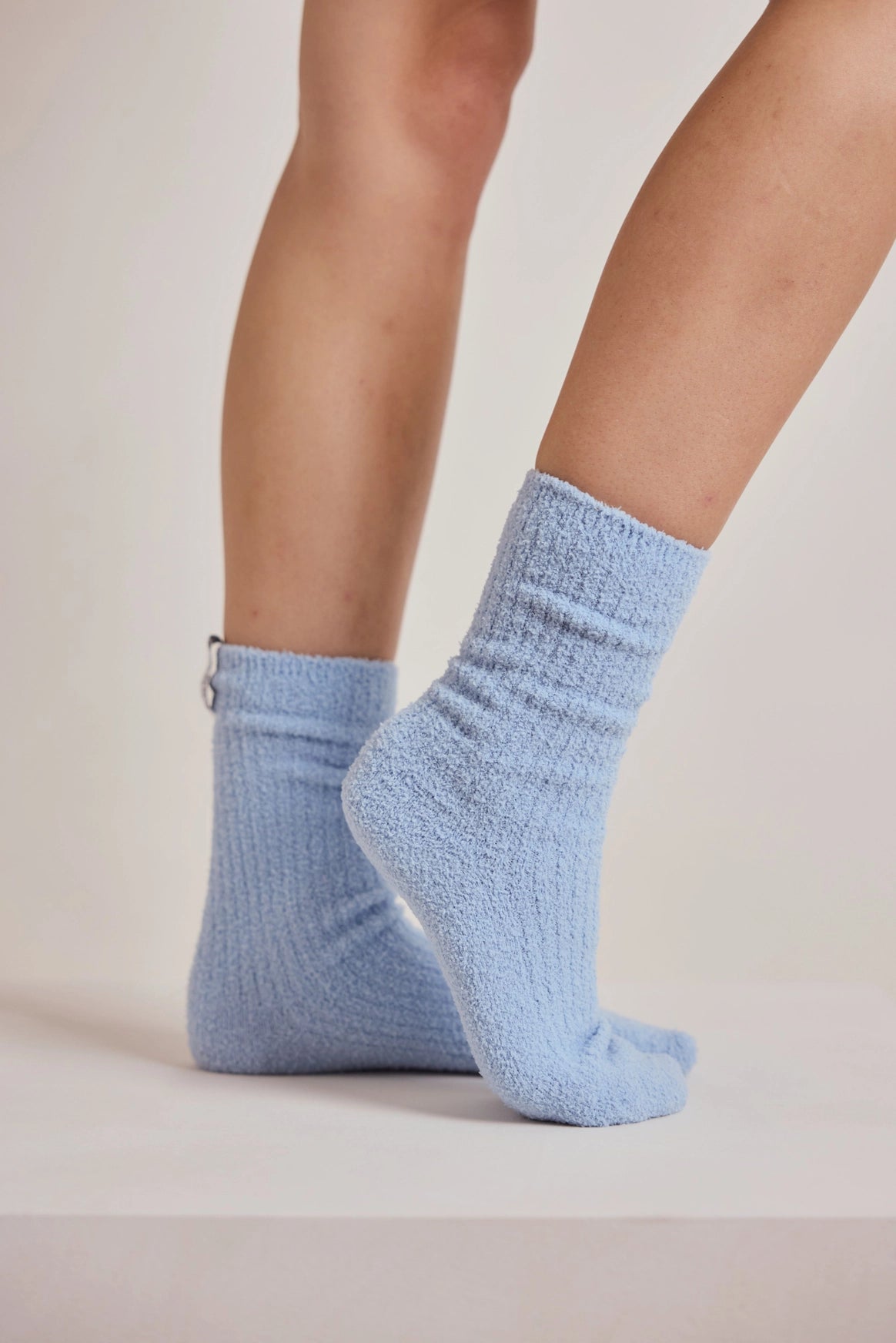 Cosy Socks - 100% Recycled - Blue Aura