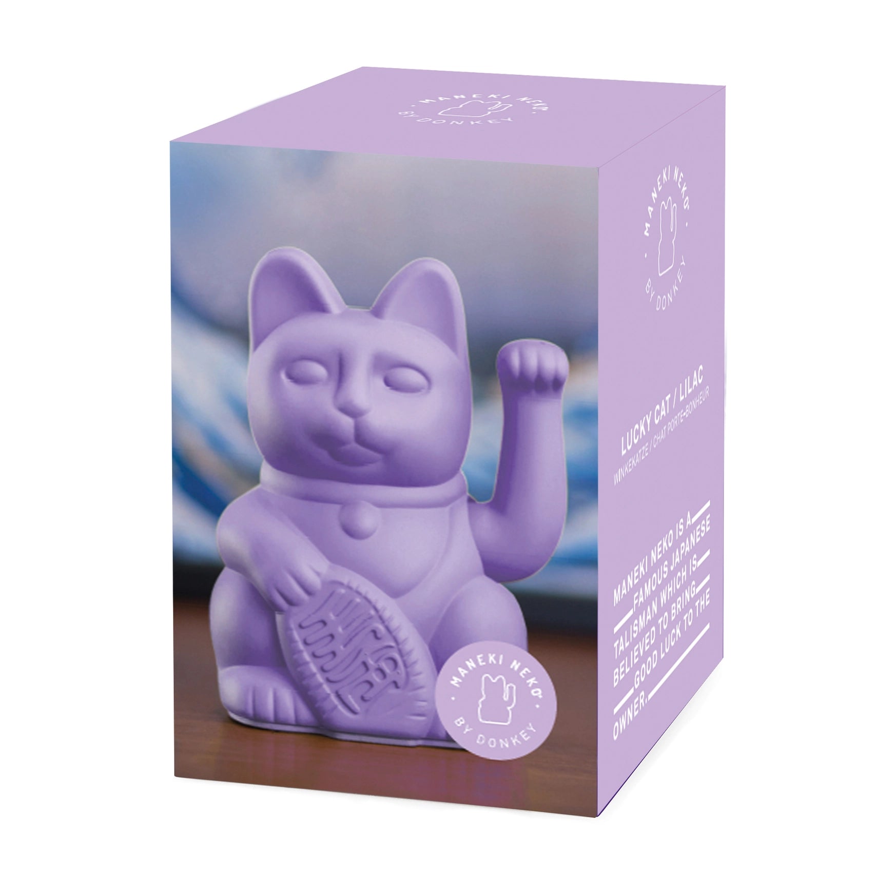 Lucky Cat | Maneki Neko - Lilac