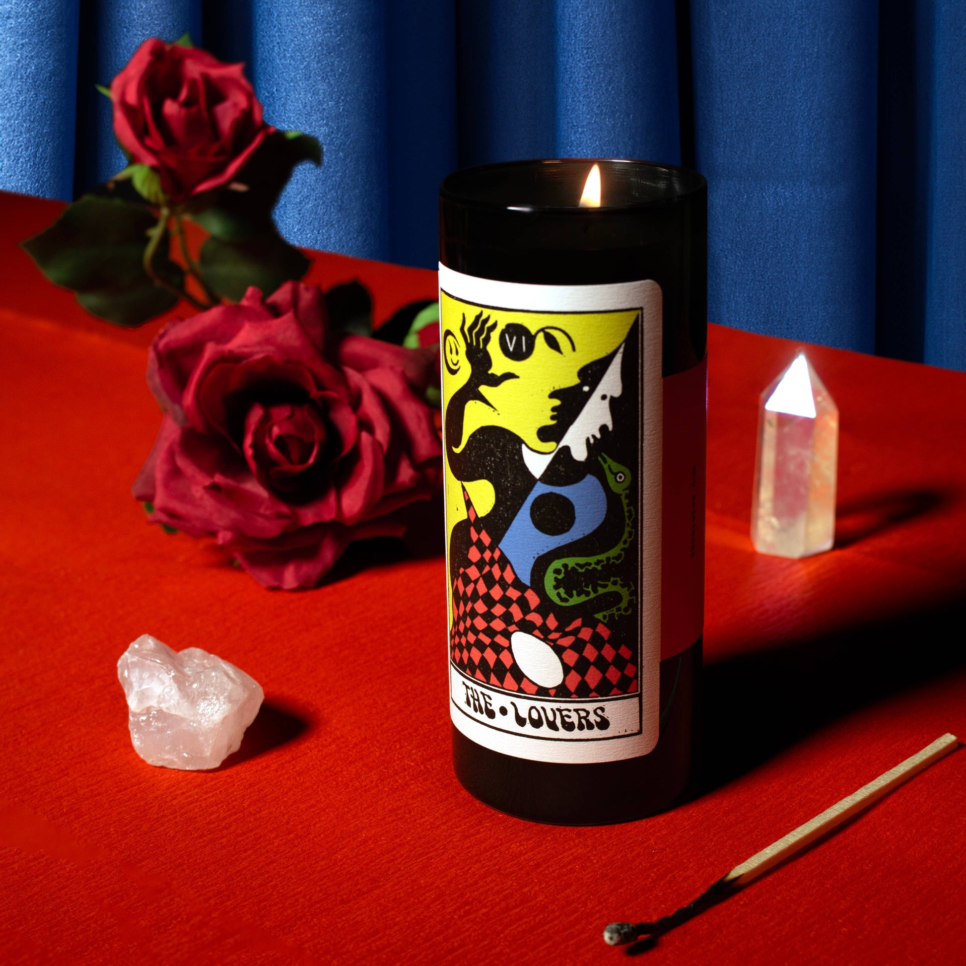 Tarot Candle - The Lovers