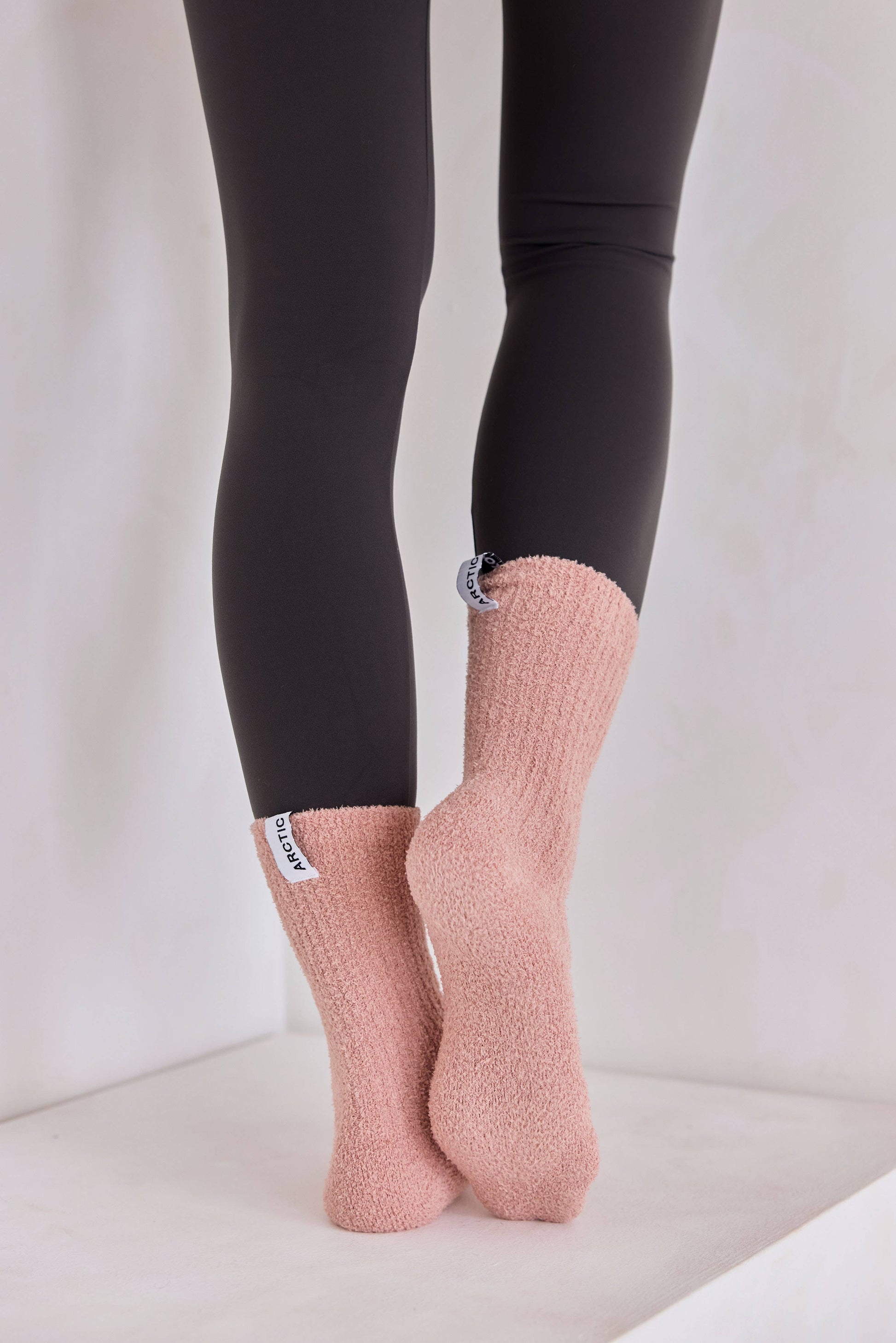 Cosy Socks - 100% Recycled - Muted Pink