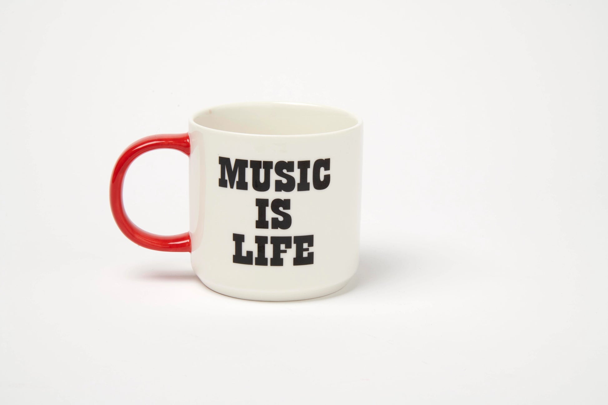 Peanuts Music Is Life Mug