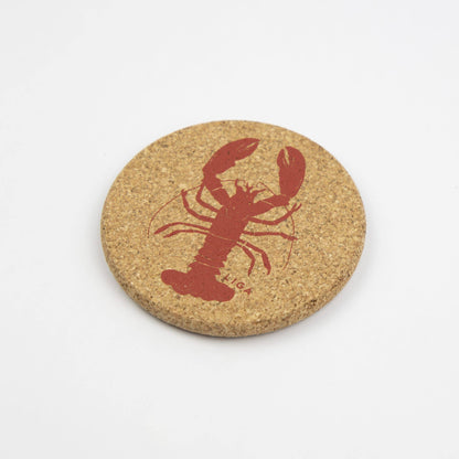 Cork Coaster - Red Lobster