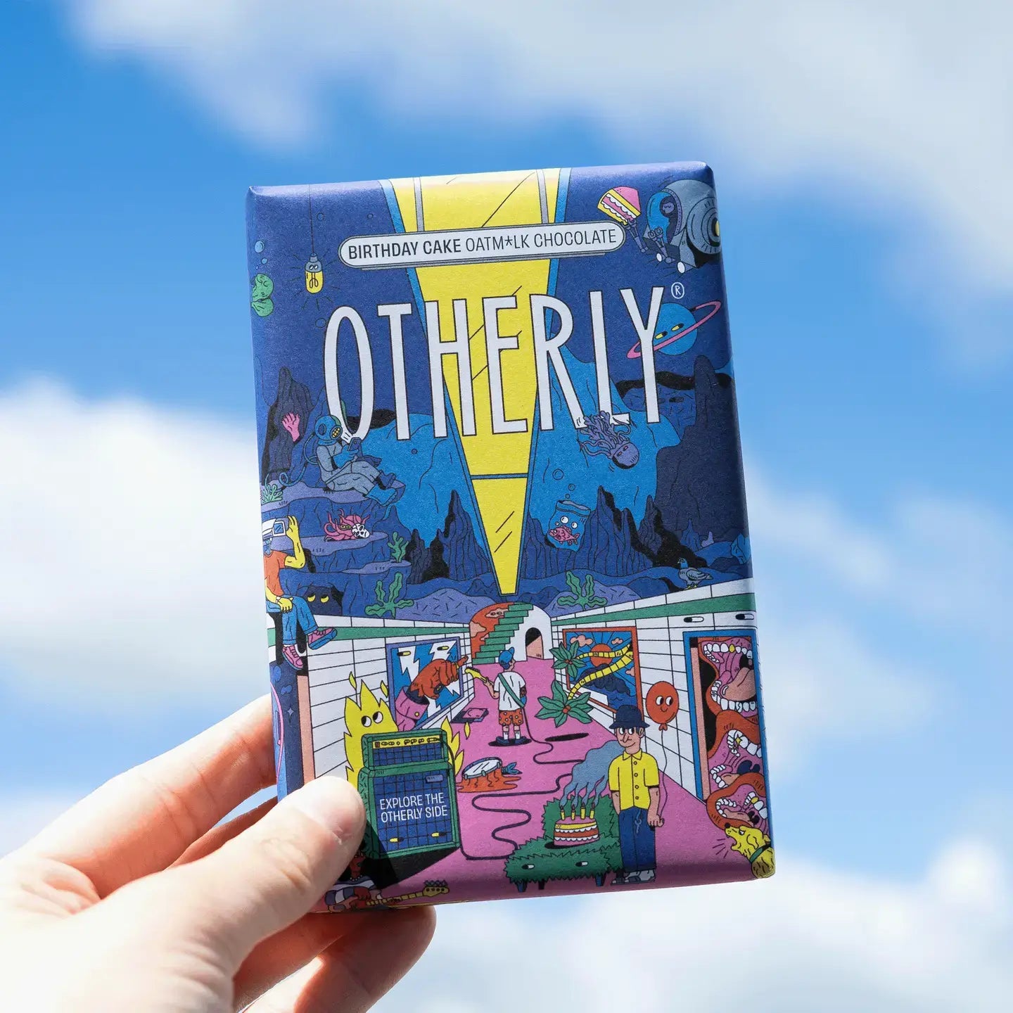 Birthday Cake Oatm*lk Chocolate Bar, Vegan (120g)