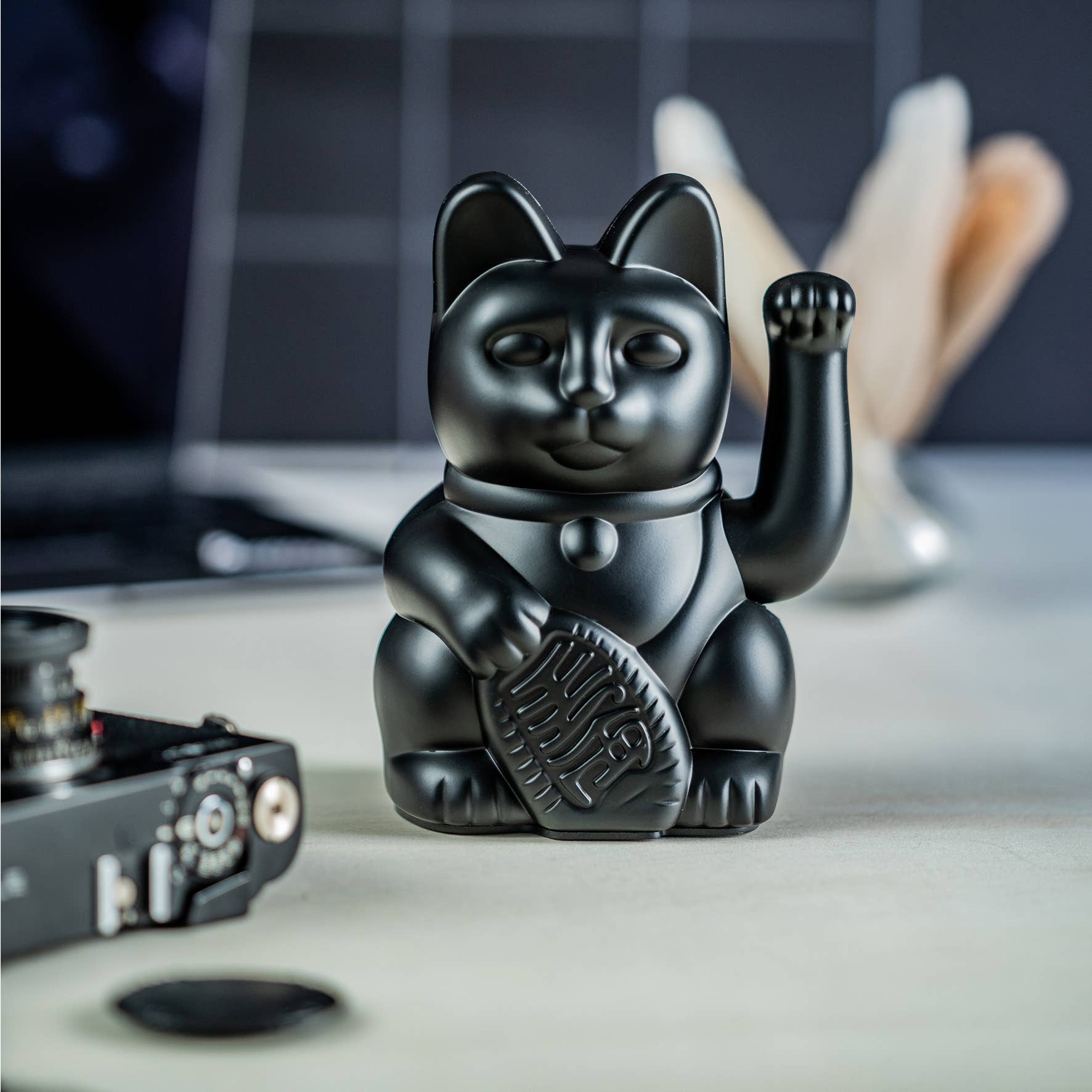 Lucky Cat | Maneki Neko - Black
