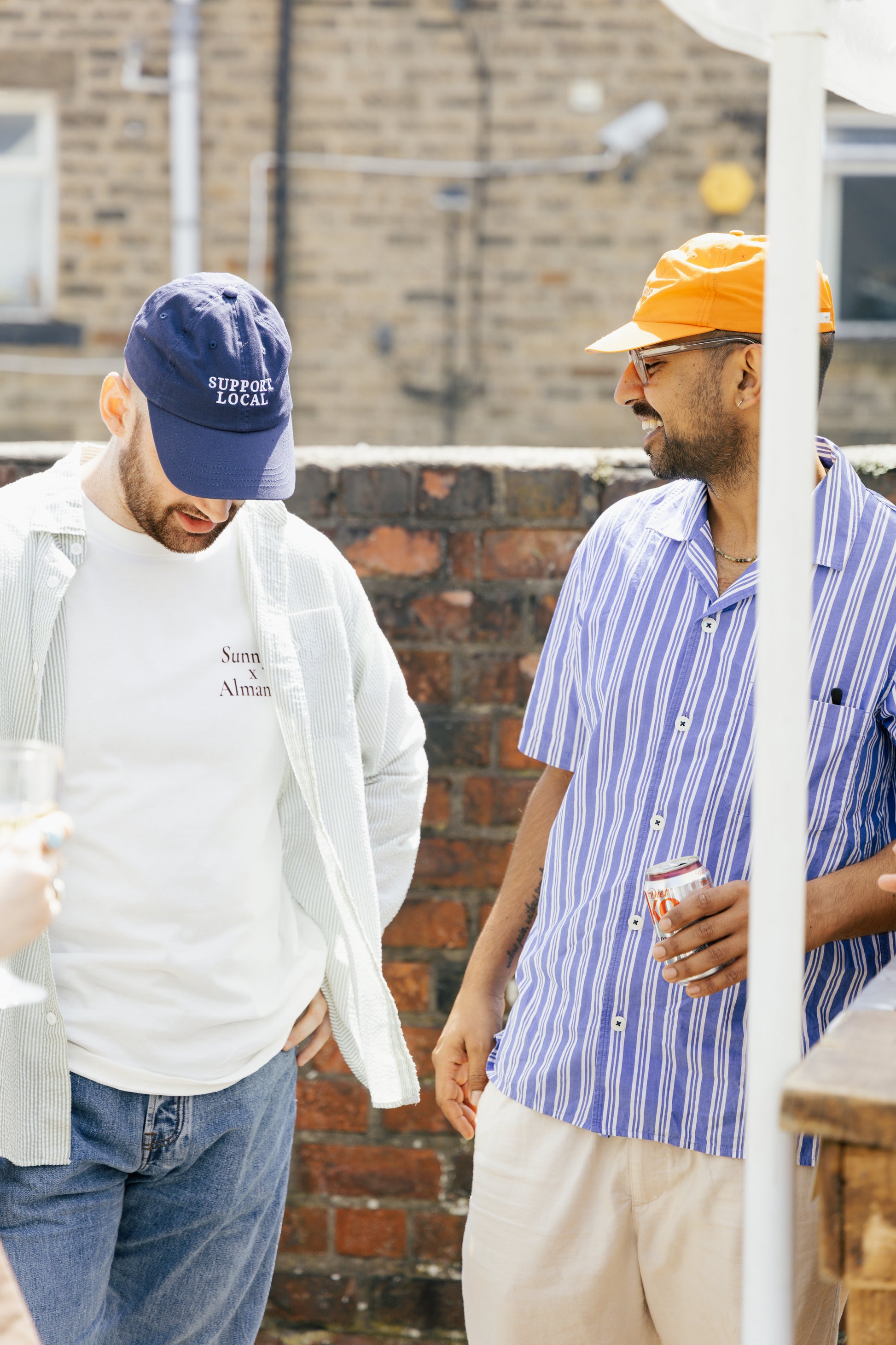 Support Local Cap - Navy / White