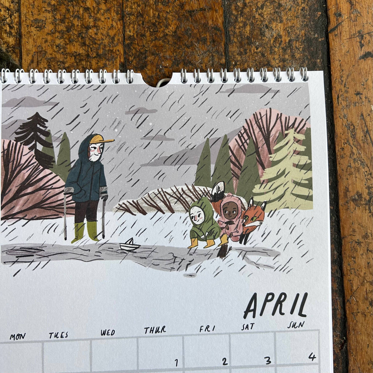 Dick Vincent 2027 A4 Calendar