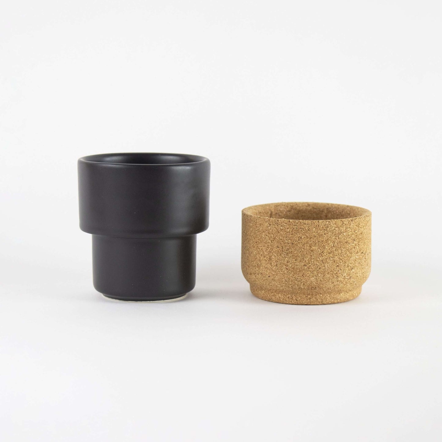 Eco Coffee Mug Gift Set - Matte Black