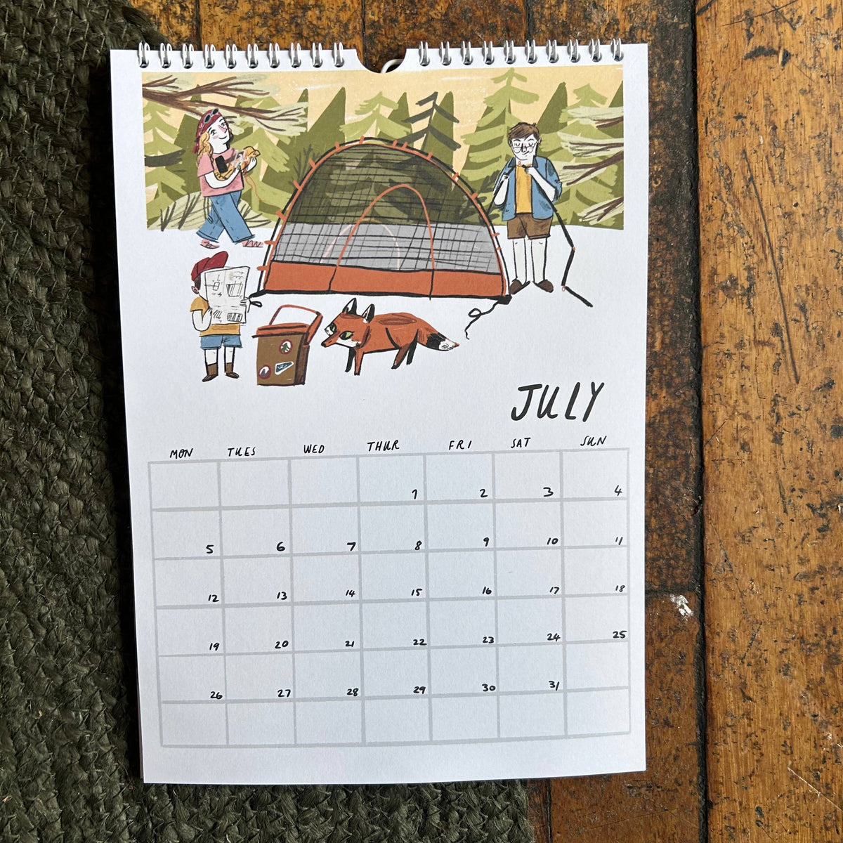 Dick Vincent 2027 A4 Calendar