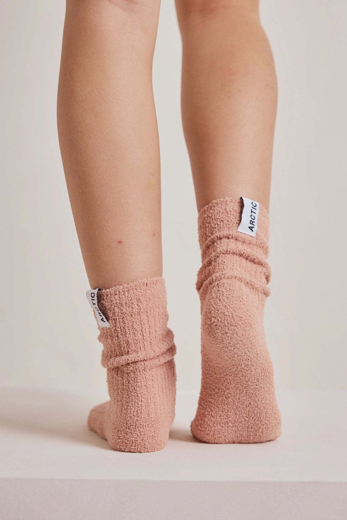 Cosy Socks - 100% Recycled - Muted Pink