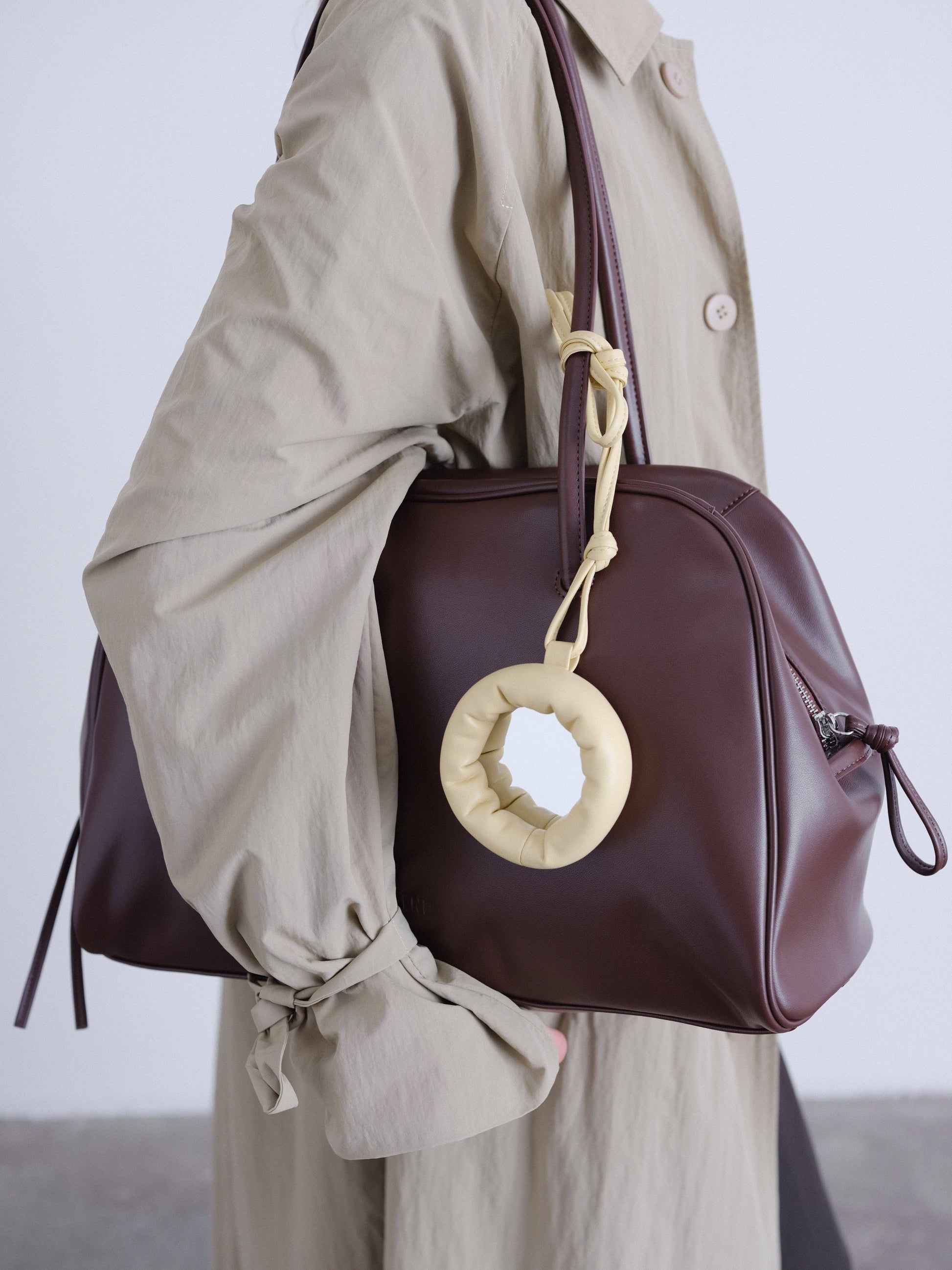 Padded Mirror Charm - Butter Yellow