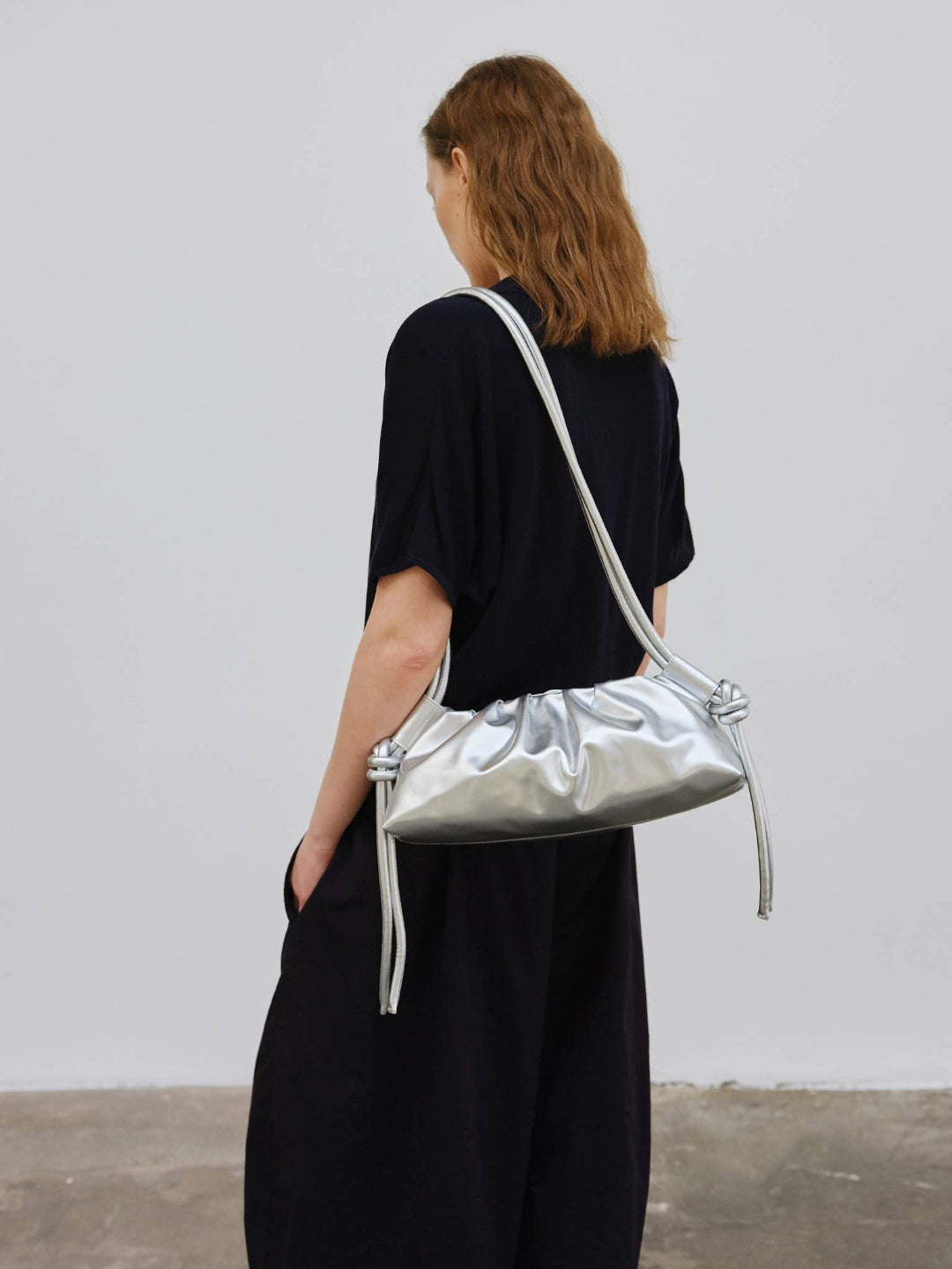 Dumpling Bag - Silver – Sunny's