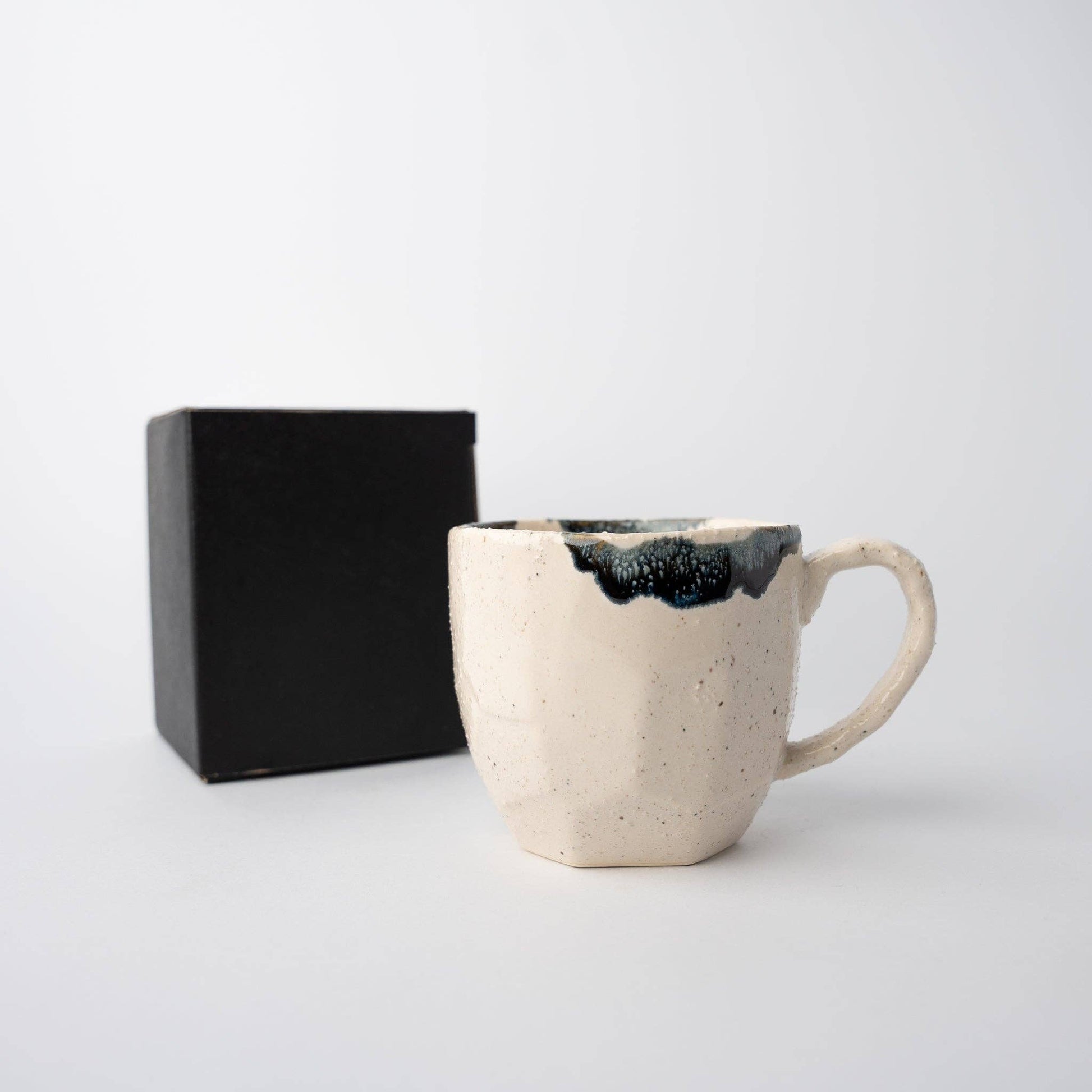 Gift Mug - Ink Brush & Cream Drip