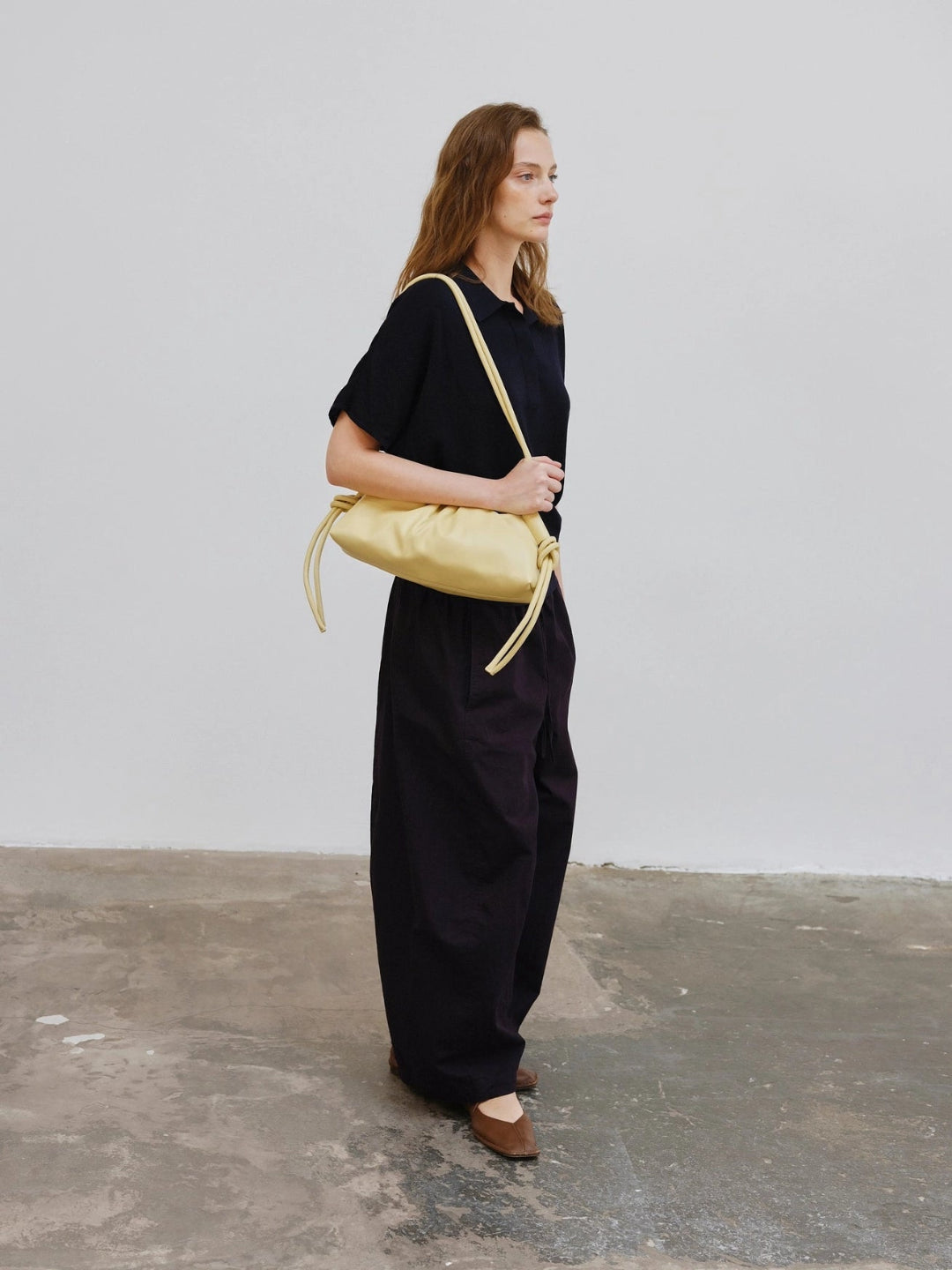 Dumpling Bag - Butter Yellow