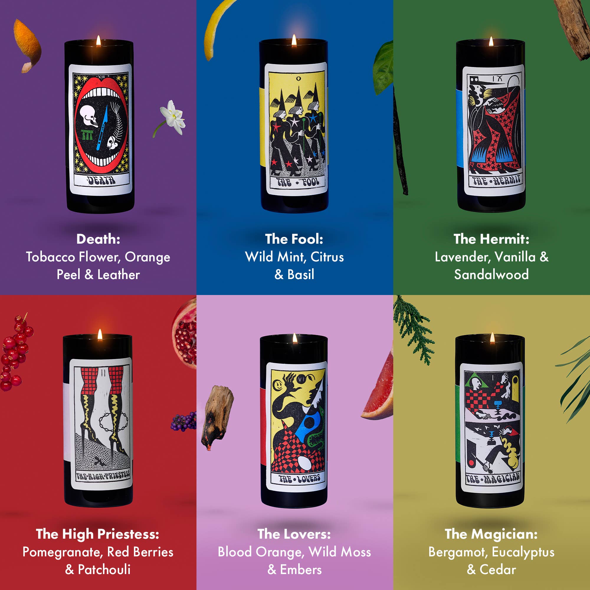 Tarot Candle - Mystery Candle
