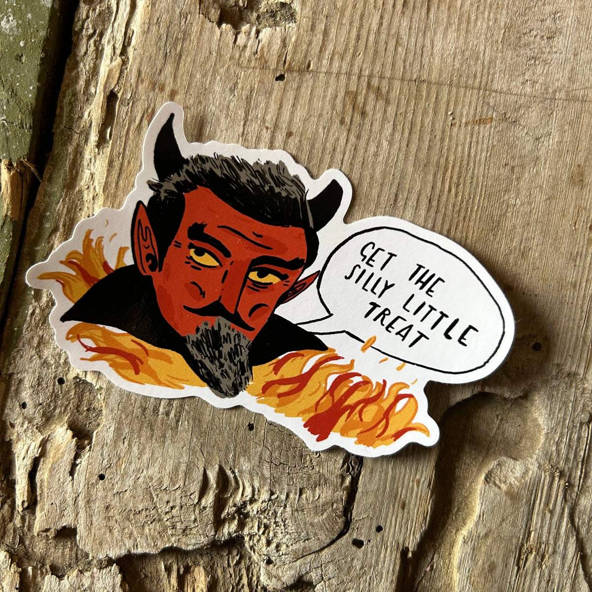 Silly Little Treat Sticker 
