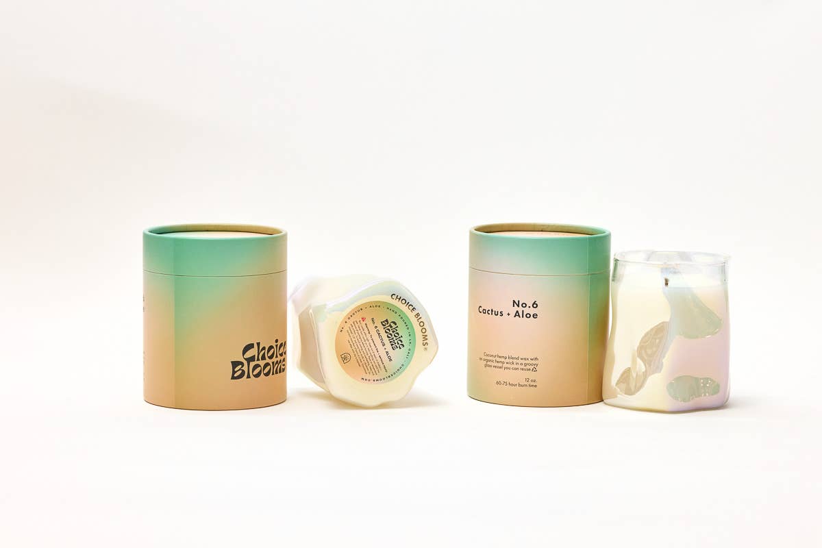 No. 6 Cactus + Aloe Candle, 12oz.
