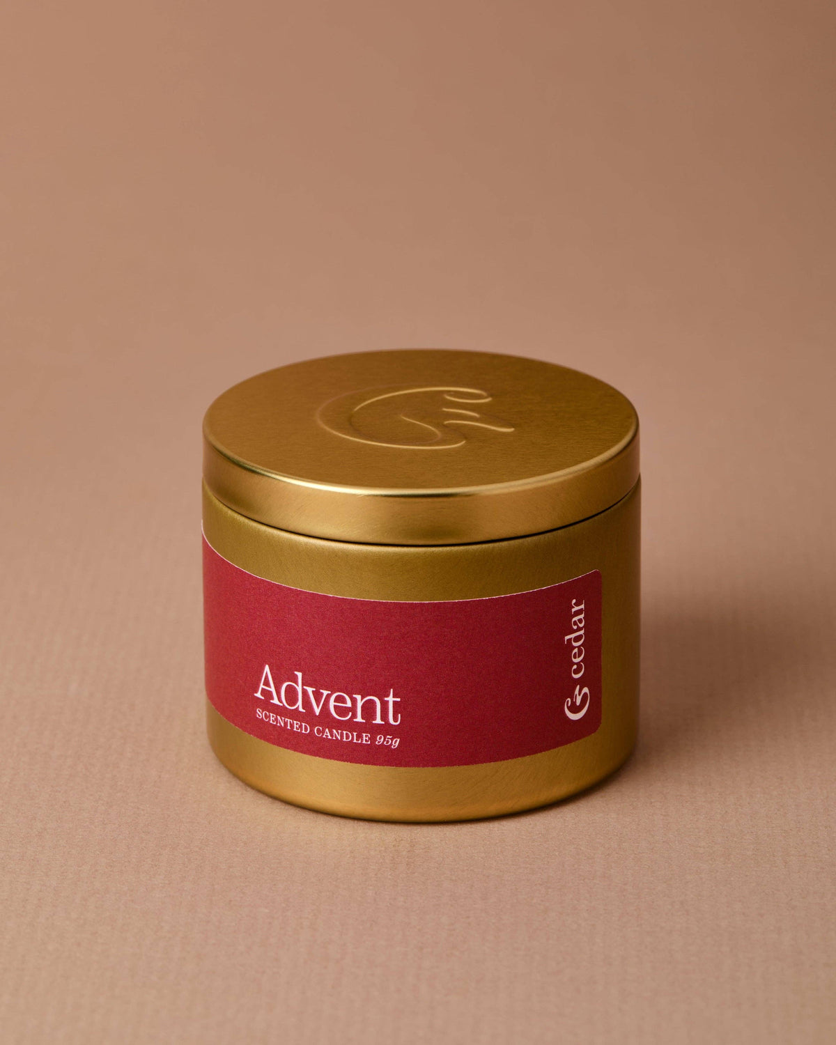 ADVENT Travel Tin Candle