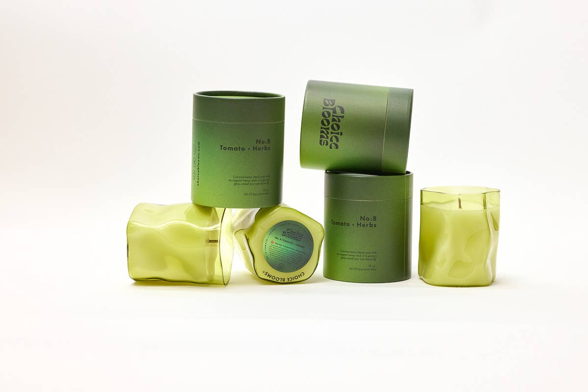 No. 8 Tomato + Herbs Candle, 12oz.