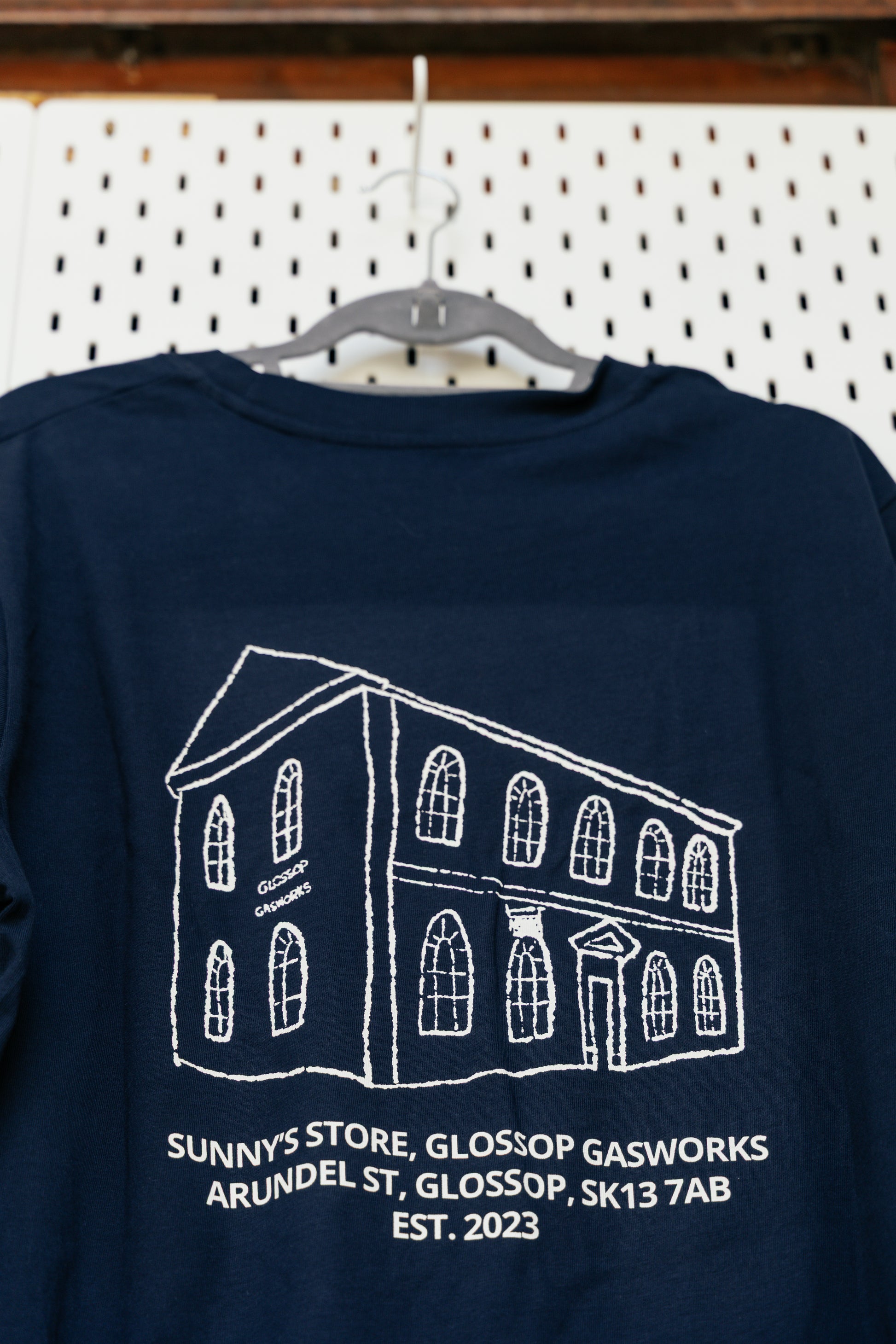 Gasworks Tee - Navy / Off White