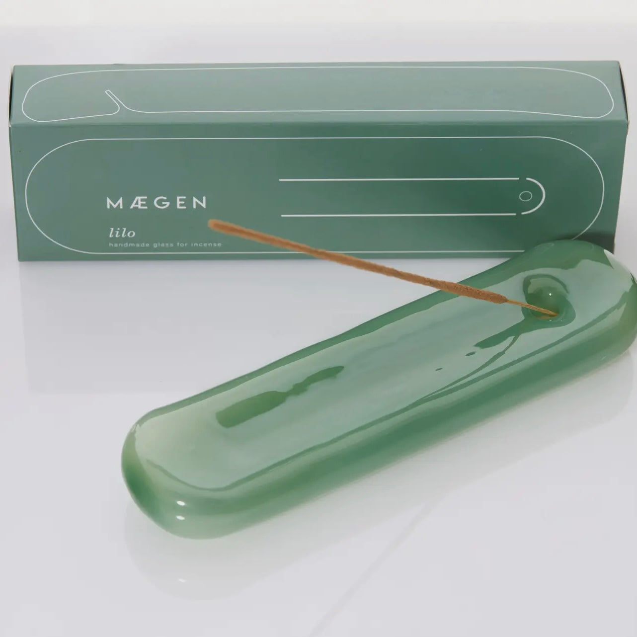 Lilo Incense Holder - Sea Green