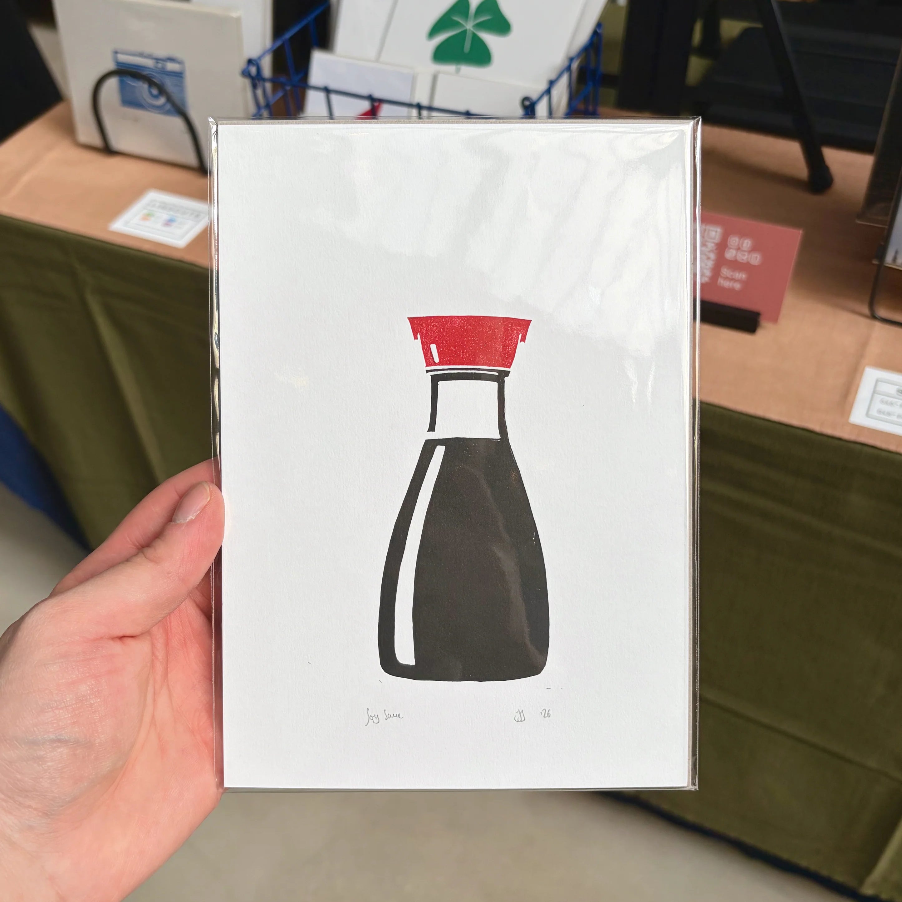 Soy Sauce Print